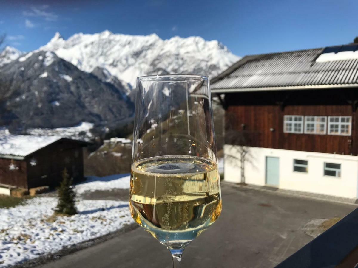 Kleines Paradies Montafon Bartholomäberg Exterior foto
