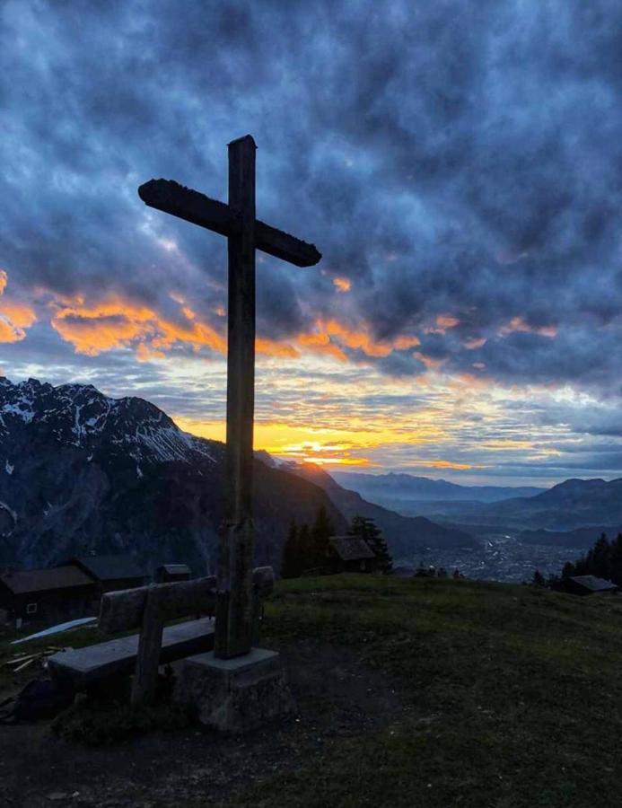 Kleines Paradies Montafon Bartholomäberg Exterior foto